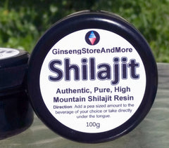 GinsengStoreAndMore shilajit dosing scoop for easy daily use.