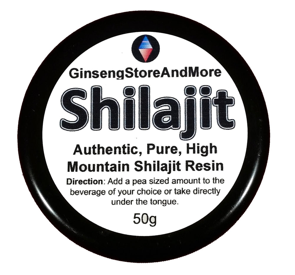 GinsengStoreAndMore Shilajit resin bottle from high mountains for daily vitality