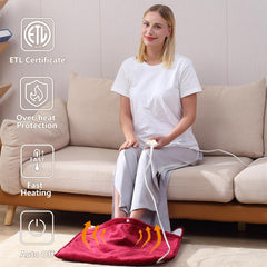 Gintao foot warmer with three heat settings for customizable comfort.