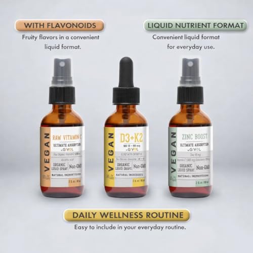 GIVOL vegan ingredients label highlighting plant-friendly vitamins.