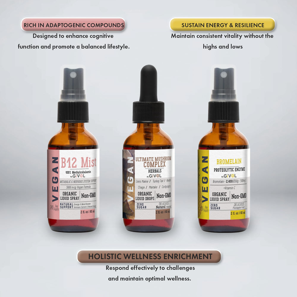 GIVOL Bromelain Spray application for easy post-workout relief.