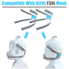 GJX adjustable headband fit demo for F30i headgear.