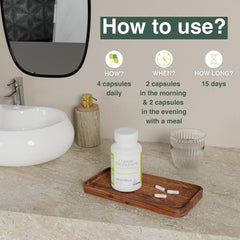 GliSODin Diuretic tablets in a dispenser illustrating easy daily dosing