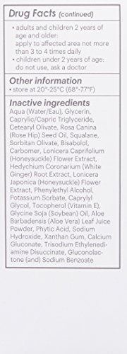 Remedy Gel imagery illustrating redness relief and calmer skin.