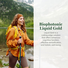 Global Healing Center Biophotonic Liquid Gold Spray drops enabling easy dosing