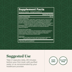 Floratrex packaging highlighting prebiotics and probiotic formula