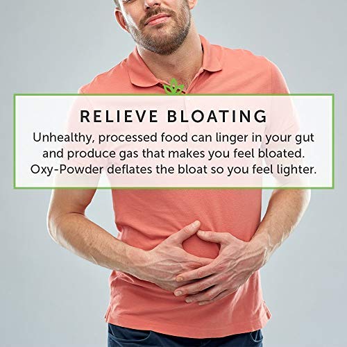 Global Healing Center Oxy-Powder box portrait conveys safe, gentle cleanse