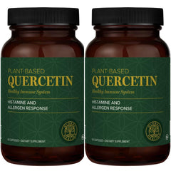 Global Healing Center QuerceFIT bottle front shows 60 capsules for daily immune support