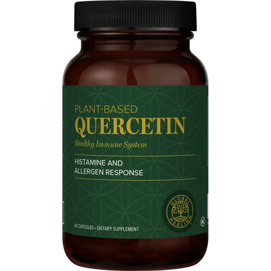 Global Healing Center Quercetin bottle highlighting QuerceFIT for enhanced absorption