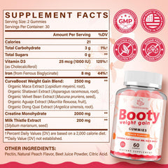 Glorithiventa Vitamin D3 Iron enriched gummies image highlights daily nutrient support.