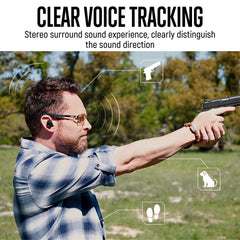 GLORYFIRE ear protection in silent mode for Bluetooth audio or calls