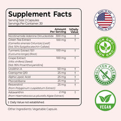 Glov Beauty vegan, non-GMO, gluten-free, soy-free formula suitable for diverse diets.