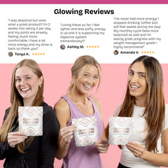 Glowing Goddess raw ingredient visuals showing diverse organs