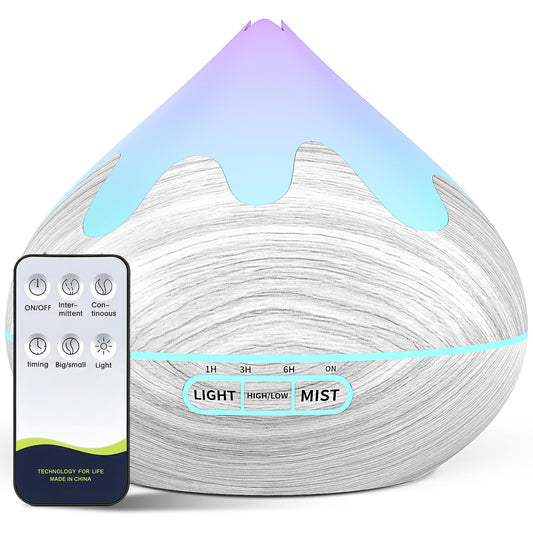 GLOXA 500ml diffuser water tank delivers long-lasting fragrance for any space.