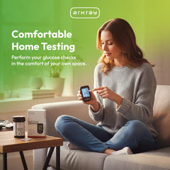 GLUCOCARD Expression home testing convenience with dependable results.