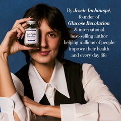 Glucose Revolution Anti-Spike bottle pour demonstrates easy capsule use with meals