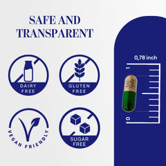 Glucose Revolution Anti-Spike vegan gluten-free badge reinforces dietary compatibility