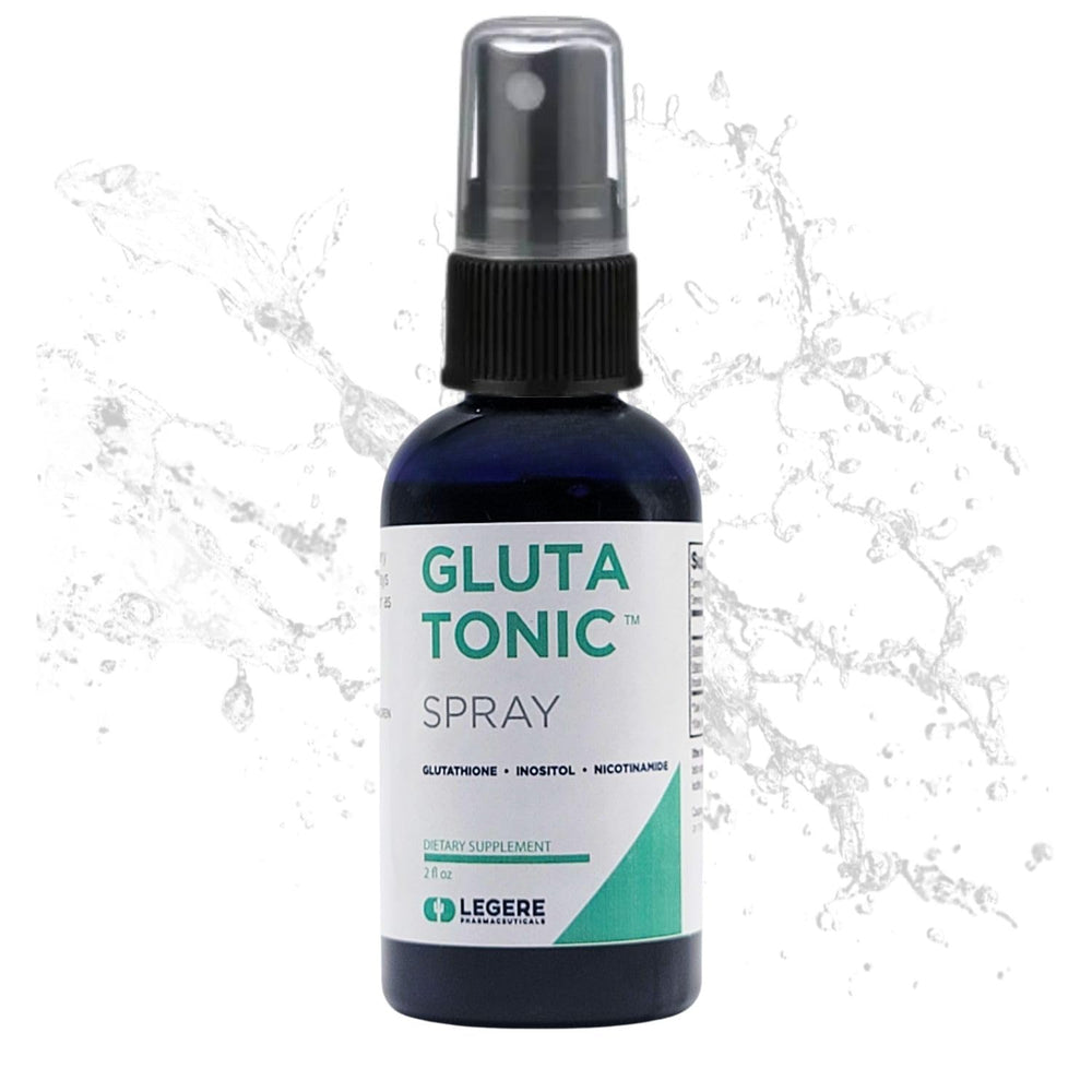Glutatonic Legere bottle front for daily wellness support.
