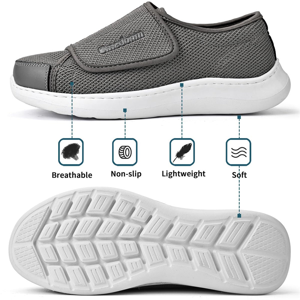 Gmedonm men's cushioned insole relieves pressure for longer steps