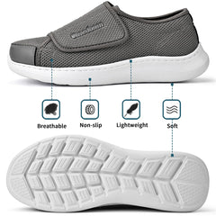 Gmedonm men's cushioned insole relieves pressure for longer steps