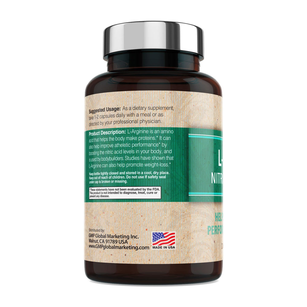 GMP Vitas Nitric Oxide daily use for cardiovascular wellness