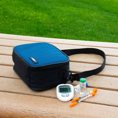 GMS ChillMed Elite 9.5x6x3.5 inch dimensions fit compact bags.