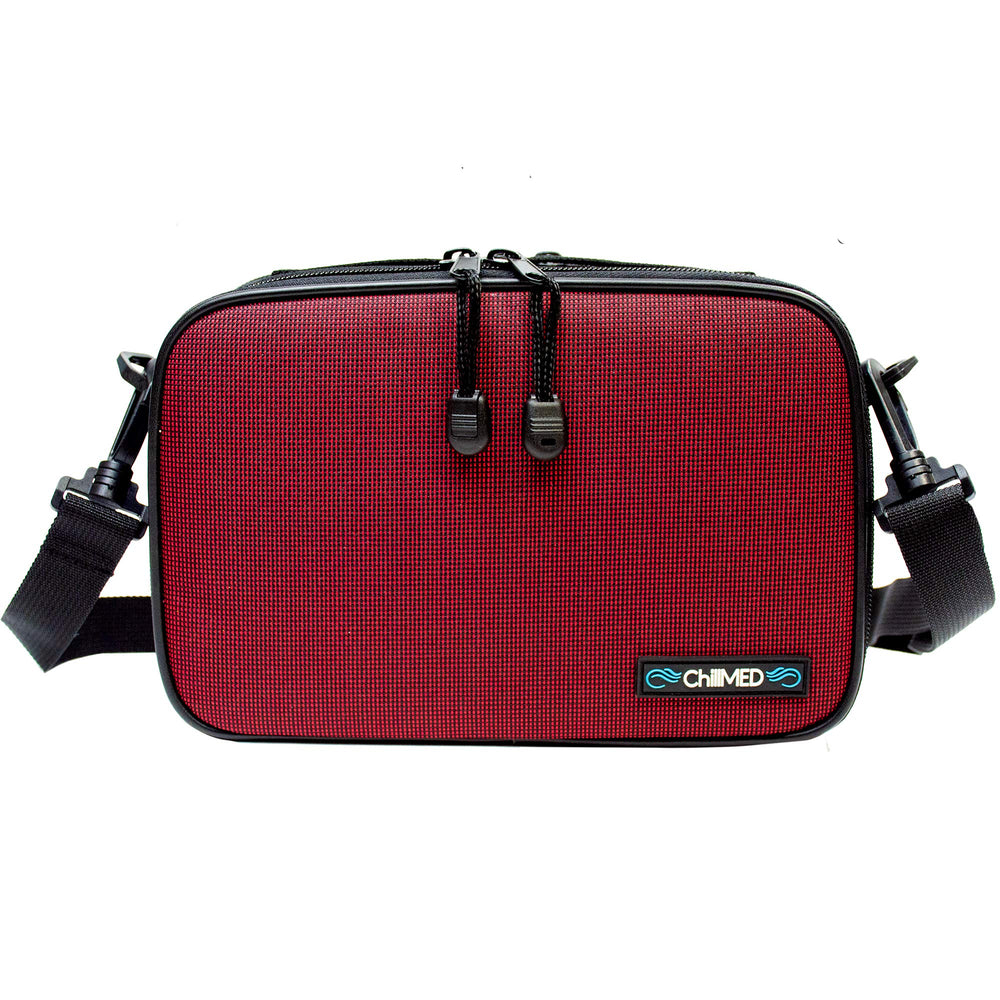 GMS ChillMed Elite waste pocket removable for easy disposal.