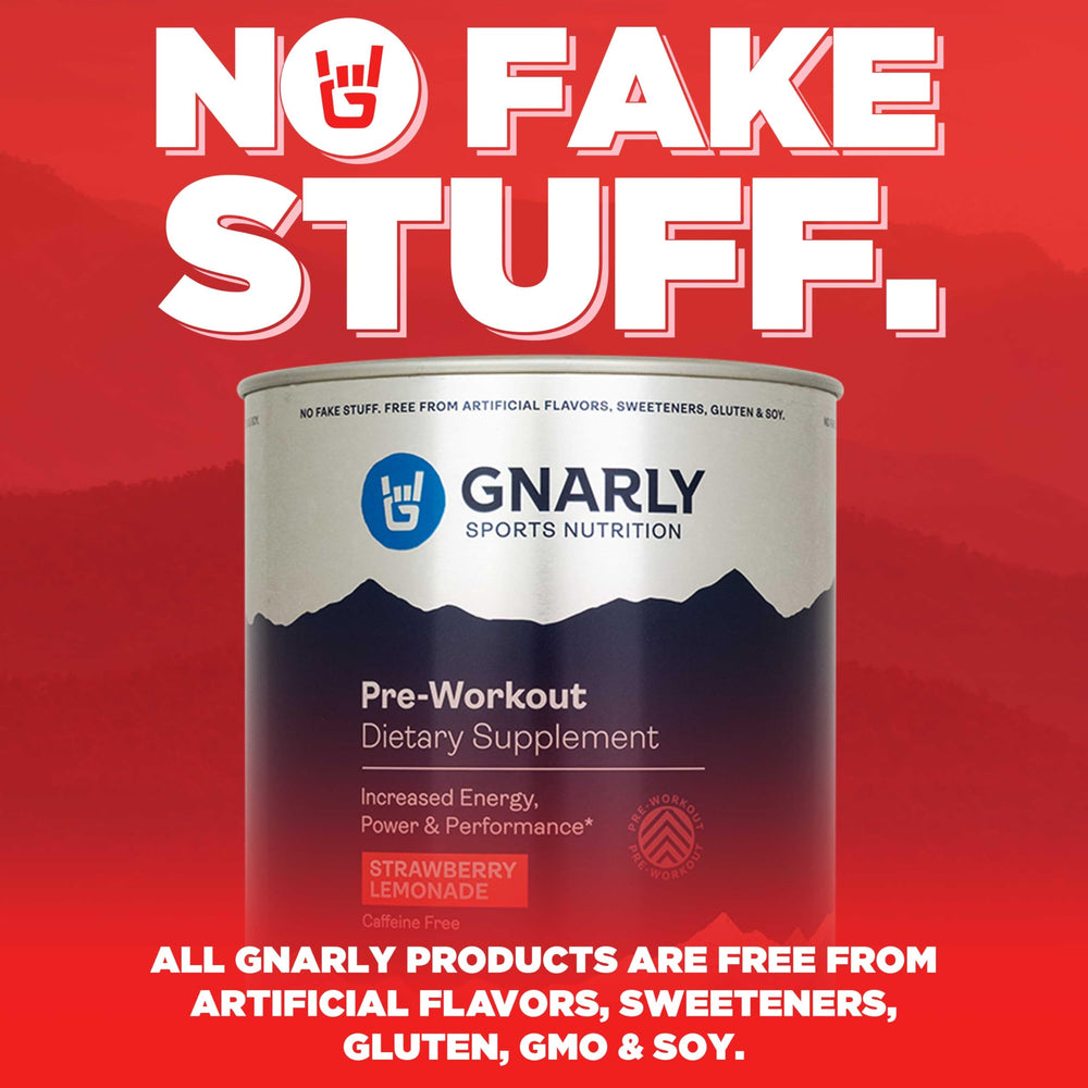 Gnarly pre-workout Strawberry Lemonade endurance focus after use