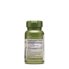 GNC bottle capsules closeup highlights lutein and bilberry for potentially improved visual comfort
