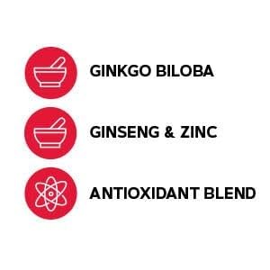 GNC Mens ArginMax capsules close-up featuring gluten-free formula for everyday use