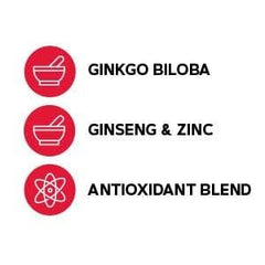 GNC Mens ArginMax capsules close-up featuring gluten-free formula for everyday use