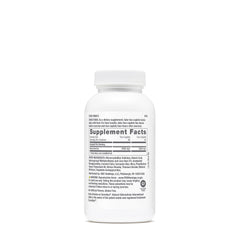 GNC Pro Performance Beta-Alanine bottle side view highlights gluten-free, third-party tested formula.