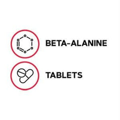 GNC Pro Performance Beta-Alanine scoop featuring quick-dissolve powder for easy mixing.