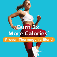 GNC Total Lean Burn Chocolate Fudge label highlights protein, caffeine, and vitamins.