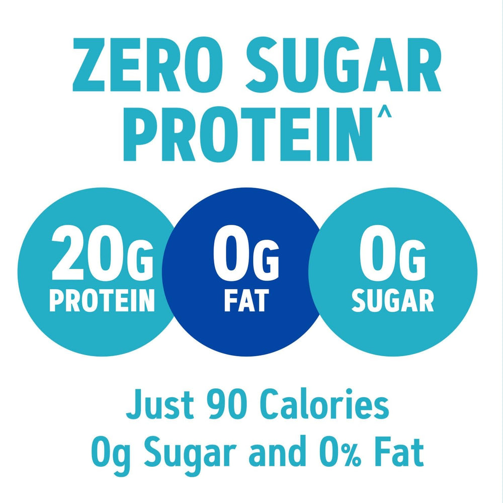 GNC Total Lean Zero Sugar Protein glass ready for creamy shakes.