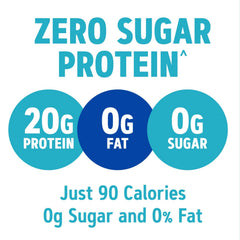 GNC Total Lean Zero Sugar Protein glass ready for creamy shakes.