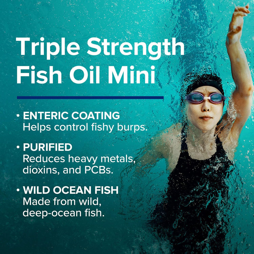 GNC Triple Strength Fish Oil gluten free and sugar free