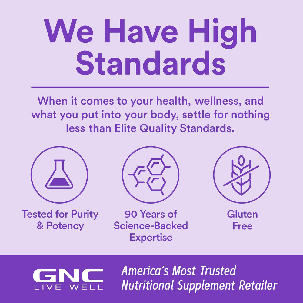 GNC Vitapak energy and metabolism support for active days.