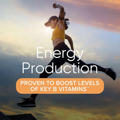 GNC Women’s Energy & Metabolism label highlights 100% DV vitamins and minerals.