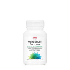 GNC Women's Menopause Formula bottle on shelf supports daily comfort