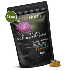 Go Nutra Milk Thistle label details help verify authenticity and ingredients.