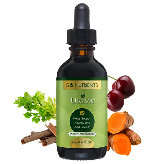 Go Nutrients Uriva tart cherry extract image promotes joint comfort during daily activity.