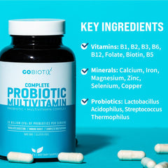 GOBIOTIX daily routine shot illustrating easy daily probiotic supplementation.