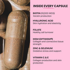 Gobiotix hyaluronic acid capsule for skin hydration
