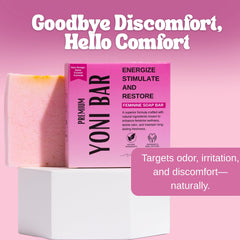 Eco-friendly packaging reflects vegan, small-batch craftsmanship.