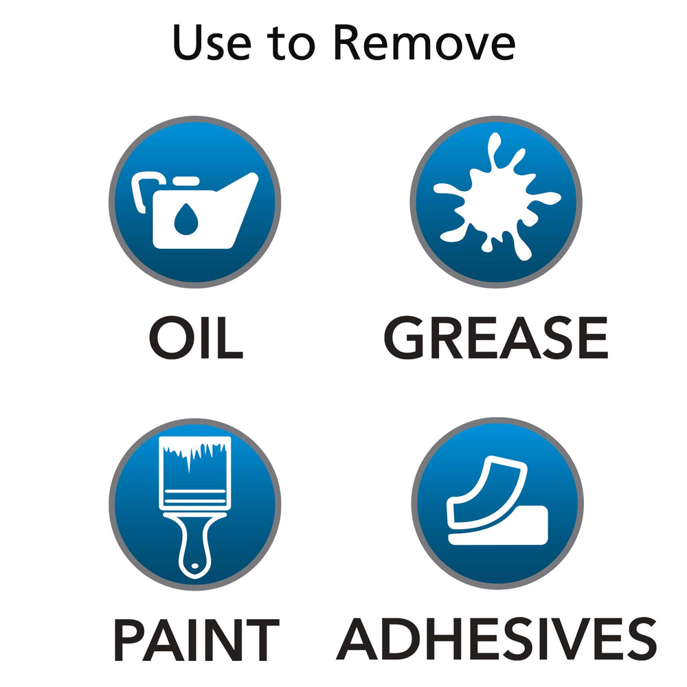 GOJO SUPRO MAX label closeup highlighting cleaner and conditioner blend.