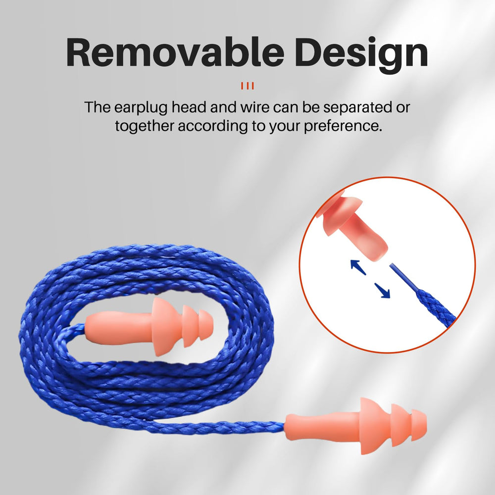 GOL-SIV durable reusable earplugs designed for long lasting use.