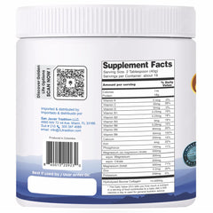 Gold Vital Life hydrolyzed collagen peptides close-up highlighting Type I & III