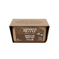 GoMacro MacroBar Granola Coconut front view with wholesome texture.