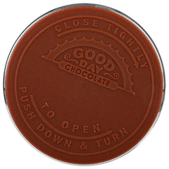 Good Day Chocolate melatonin bar on desk suggests evening ritual